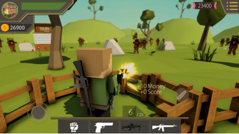 像素人打僵尸图2