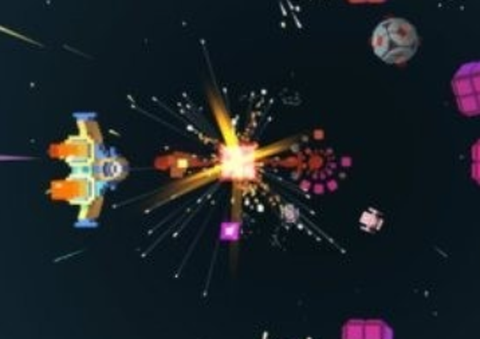 像素宇宙飞船图1