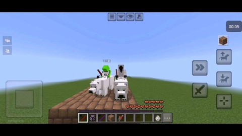 我的世界北极熊怎么驯服视频