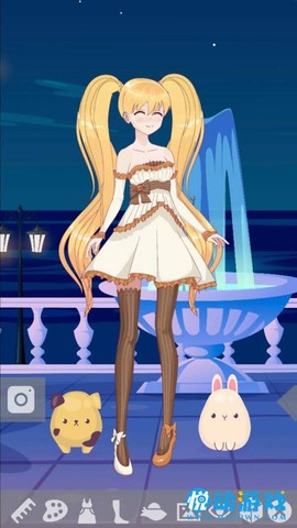 动漫女孩爱打扮图2