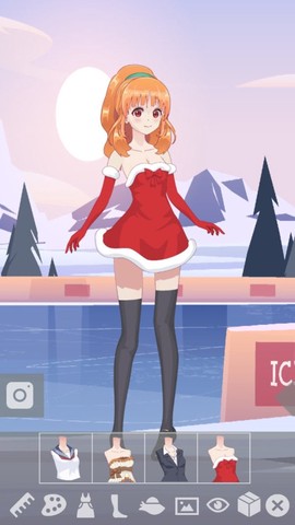 动漫女孩爱打扮图3