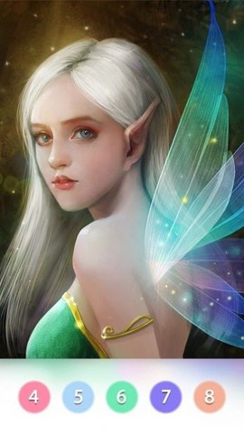 数字填色公主图2