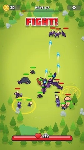 小队防御：战斗冲刺图1