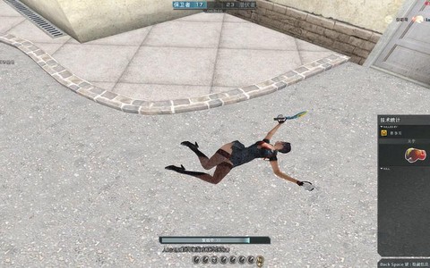 穿越火线为什么蹲不下