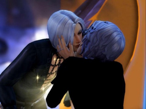 模拟人生4怎么亲吻