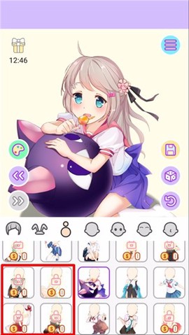 动漫萌娘换装图3