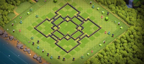 部落冲突9本怎么打钱