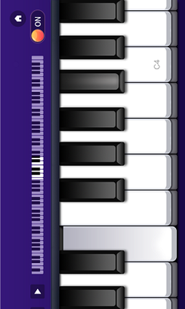 模拟钢琴键盘图1