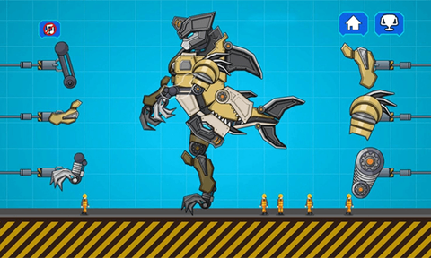 机甲食人鲨模拟图2