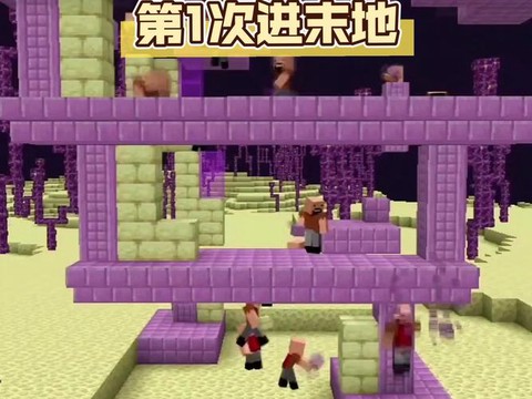 我的世界末地怎么进