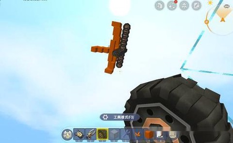 迷你世界怎么飞上天