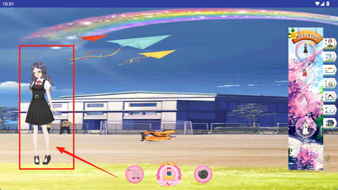 樱花女孩换装校园[图2]