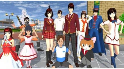 樱花校园穿越记图1