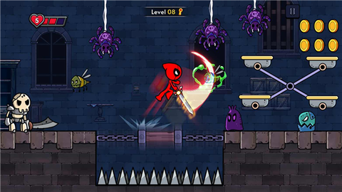 红色火柴人大冒险图3