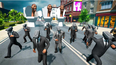 马桶人大乱斗图1