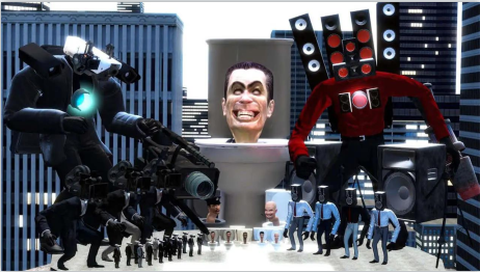 马桶人大乱斗图3