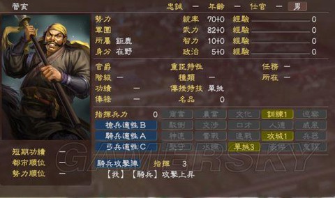 三国志13如何官爵