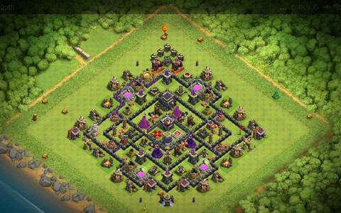 部落冲突九本怎么配兵