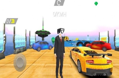 城市疯狂赛车手图1