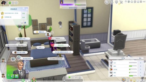 模拟人生4怎么把门