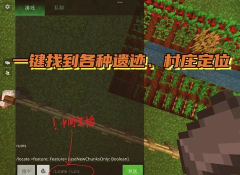 我的世界怎么传送到村庄[图1]