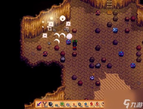 星露谷物语水晶怎么采