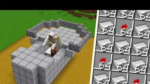 我的世界刷矿机怎么做