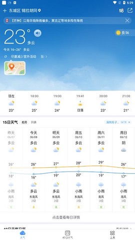 15日天气预报[图1]