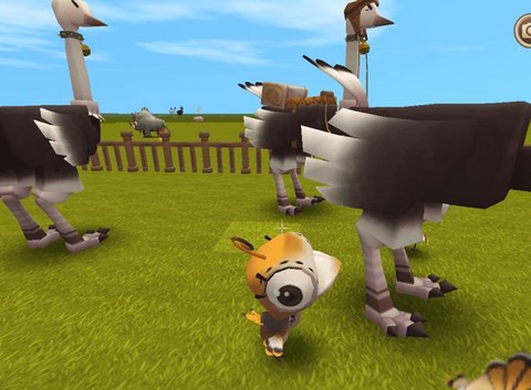 迷你世界如何找鸵鸟[图2]