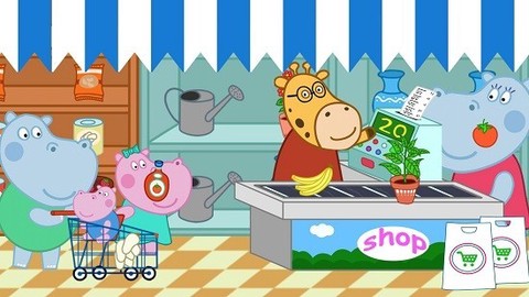 小小宝宝逛超市图1