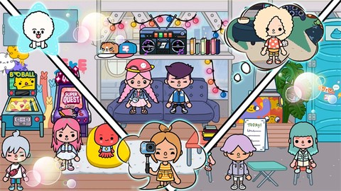 托卡生活闺蜜家图2