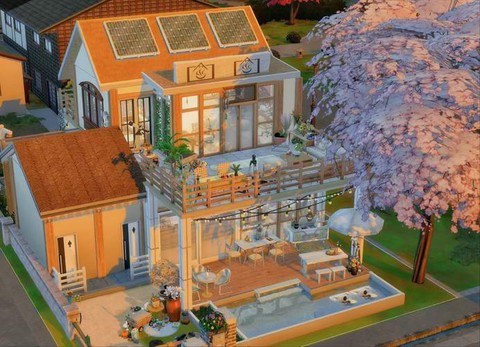 模拟人生4怎么盖二楼