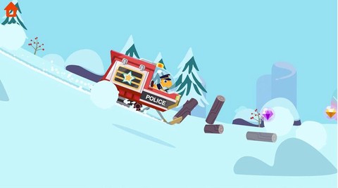 恐龙警车小游戏图1