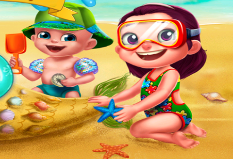 宝宝沙滩度假[图1]