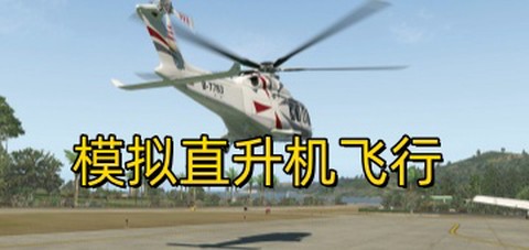 模拟直升机飞行图1