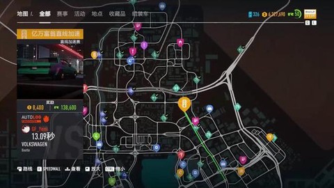 极品飞车直线加速赛怎么玩