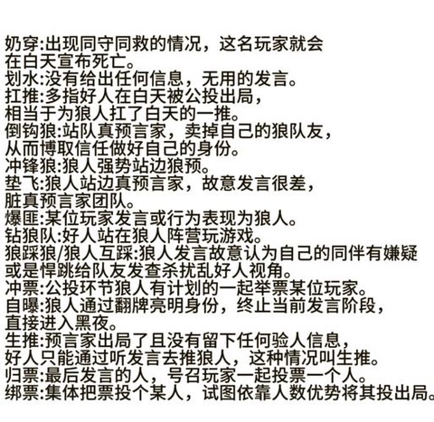 狼人杀里金水什么意思[图1]