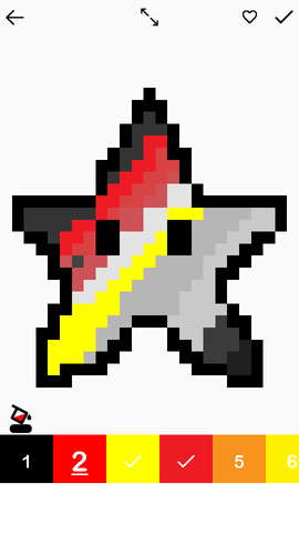 像素画画填色乐园图3