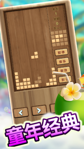 木头俄罗斯方块图3