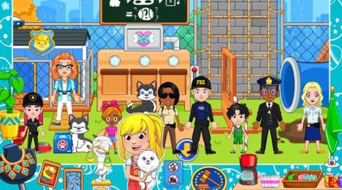 迷你小镇城堡警察局[图1]