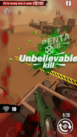 合成手枪：僵尸射击图1