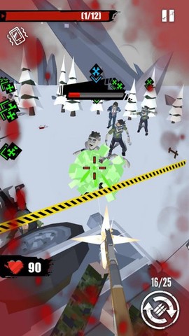 合成手枪：僵尸射击图2