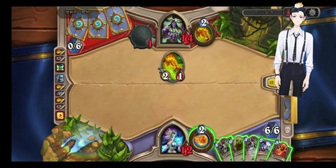 炉石传说怎么打人机