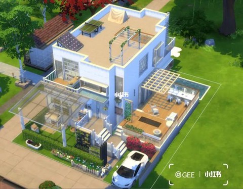 模拟人生4如何盖房