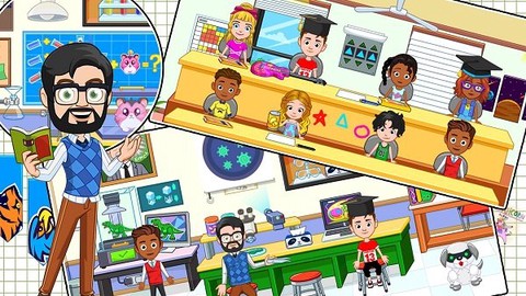 我的小镇迷你校园图2