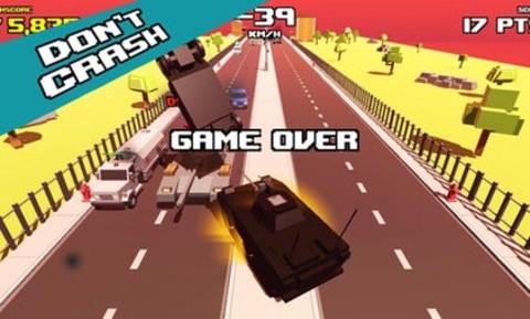 疯狂的道路：坦克横撞图1