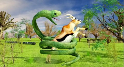 模拟贪吃蛇生存图1