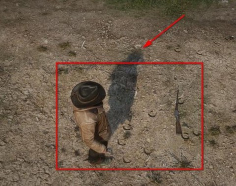 荒野大镖客如何丢枪[图1]