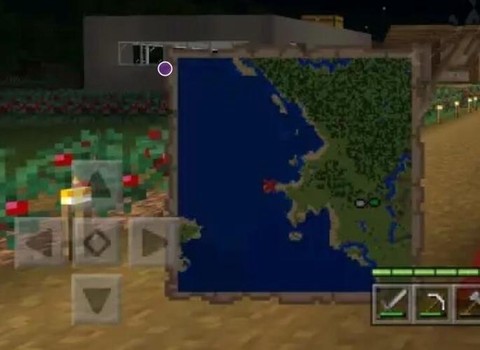 我的世界怎么在地图上做标记