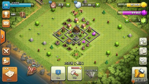 部落冲突四本怎么发育